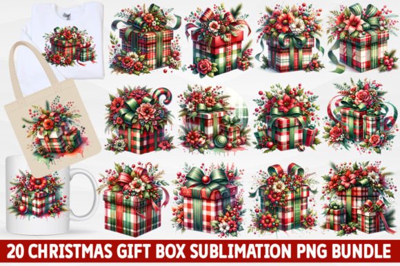 Download Christmas Gift Clipart Bundle - Gift clipart Collection