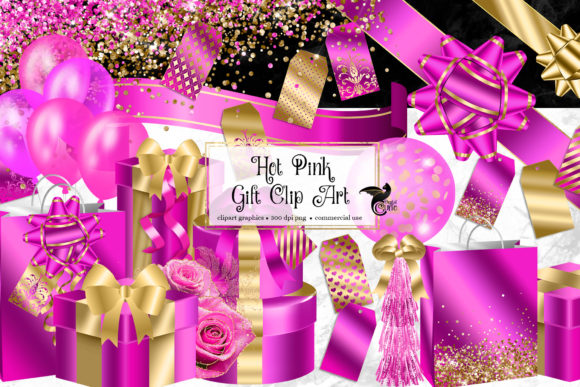 Download Hot Pink Gift Clipart - Gift clipart Collection