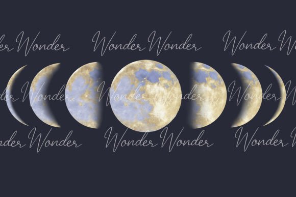 Download Phases of the Moon Clipart, Astrology - Phases of the moon Collection