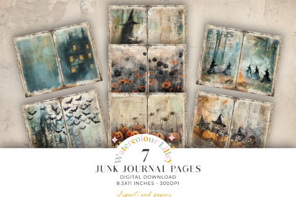Download Halloween Junk Journal Pages - Premium Resources